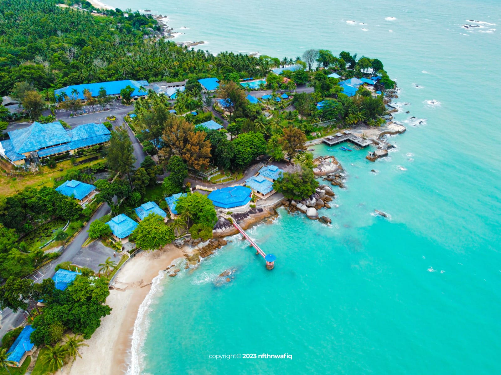 Pantai Tanjung Pesona Dinparbud Kabupaten Bangka